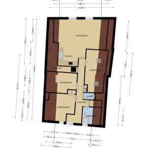 Brugstraat 33, 7731 CV Ommen - Plattegrond 2