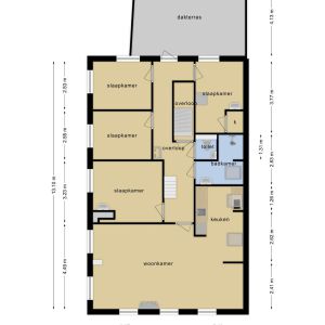 Julianastraat 68, 7701 GN Dedemsvaart - Plattegrond 2