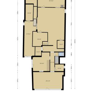 Markt 6, 7701 GV Dedemsvaart - Plattegrond 1