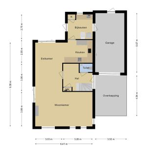 Wolter ter Haarstraat 7 b, 7707 CJ Balkbrug - Plattegrond 1