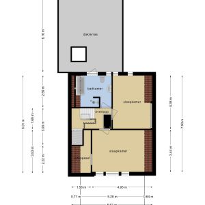 Julianastraat 63, 7701 GK Dedemsvaart - Plattegrond 2