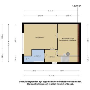 Getouwenstraat 5, 7776 XT Slagharen - Plattegrond 2