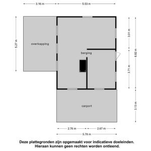 Kiezelweg 8, 7775 PE Lutten - Plattegrond 4