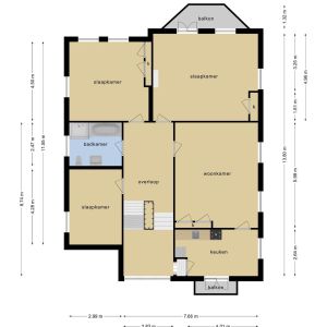 Moerheimstraat 90, 7701 CH Dedemsvaart - Plattegrond 2