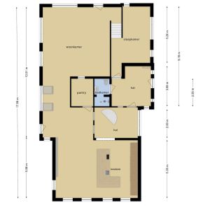 Nieuwe Dijk 11, 7707 RJ Balkbrug - Plattegrond 1