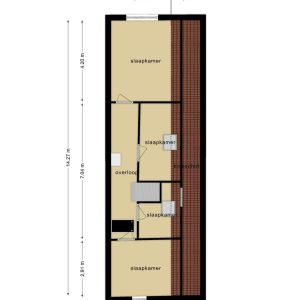 Van Roijensweg 47, 7691 BR Bergentheim - Plattegrond 2
