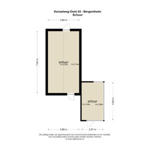 Kanaalweg-Oost 24, 7691 CE Bergentheim - Plattegrond 4