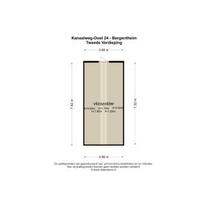 Kanaalweg-Oost 24, 7691 CE Bergentheim - Plattegrond 6