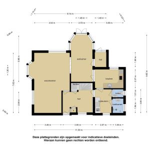 De Esch 19, 7783 CG Gramsbergen - Plattegrond 1