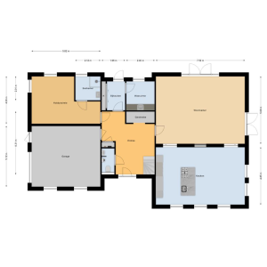 Hoofdvaart 178, 7701 JS Dedemsvaart - Plattegrond 1