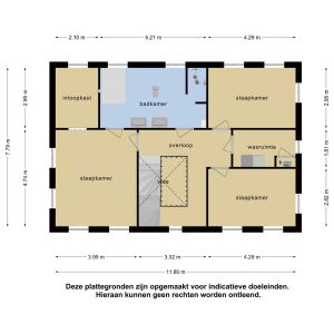 Kelvinstraat 1 a, 7701 BZ Dedemsvaart - Plattegrond 2