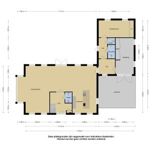 Kelvinstraat 1 a, 7701 BZ Dedemsvaart - Plattegrond 1