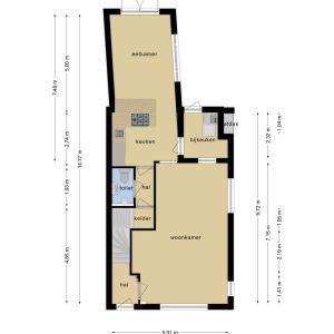 Molstraat 55, 7701 JB Dedemsvaart - Plattegrond 1