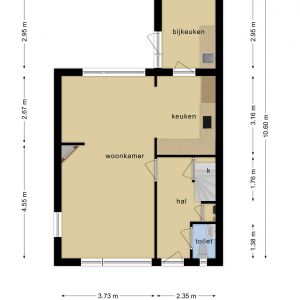 Acacialaan 38, 7707 BJ Balkbrug - Plattegrond 1