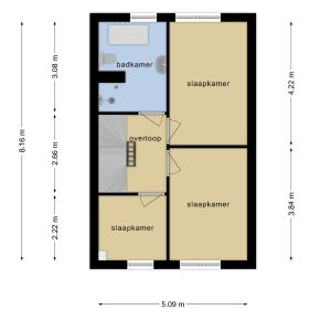 Takenshof 8, 7707 CX Balkbrug - Plattegrond 2