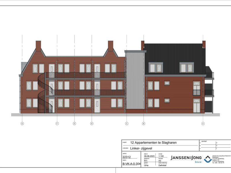 12 Appartementen De Haare (Bouwnr. 2), 7776 Slagharen - Foto 13