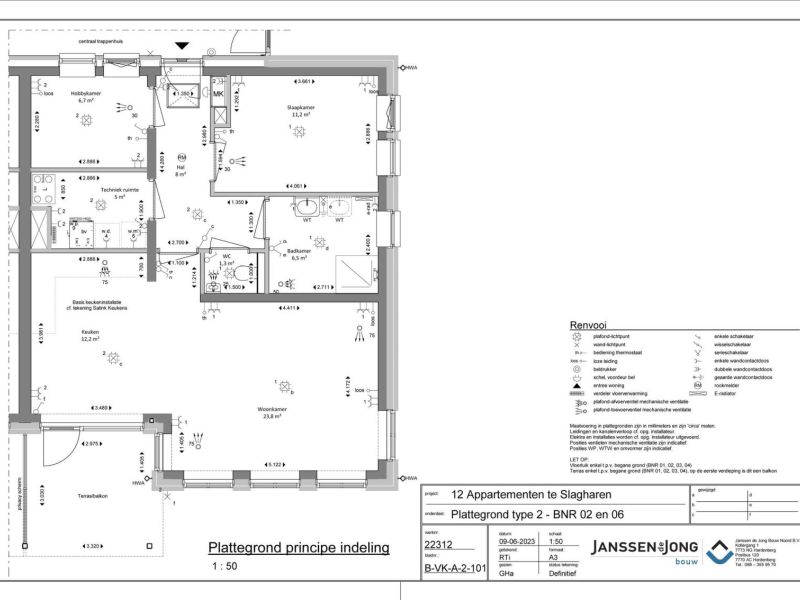 12 Appartementen De Haare (Bouwnr. 2), 7776 Slagharen - Foto 16