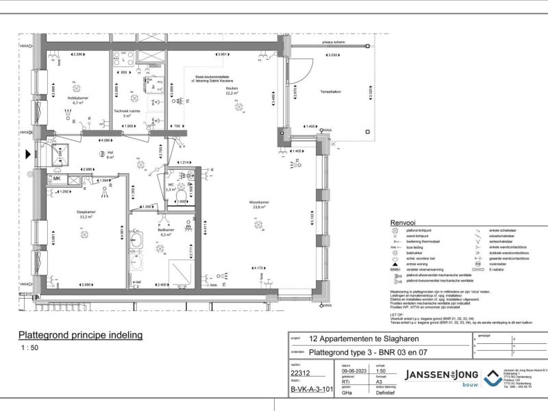 12 Appartementen De Haare (Bouwnr. 7), 7776 Slagharen - Foto 16