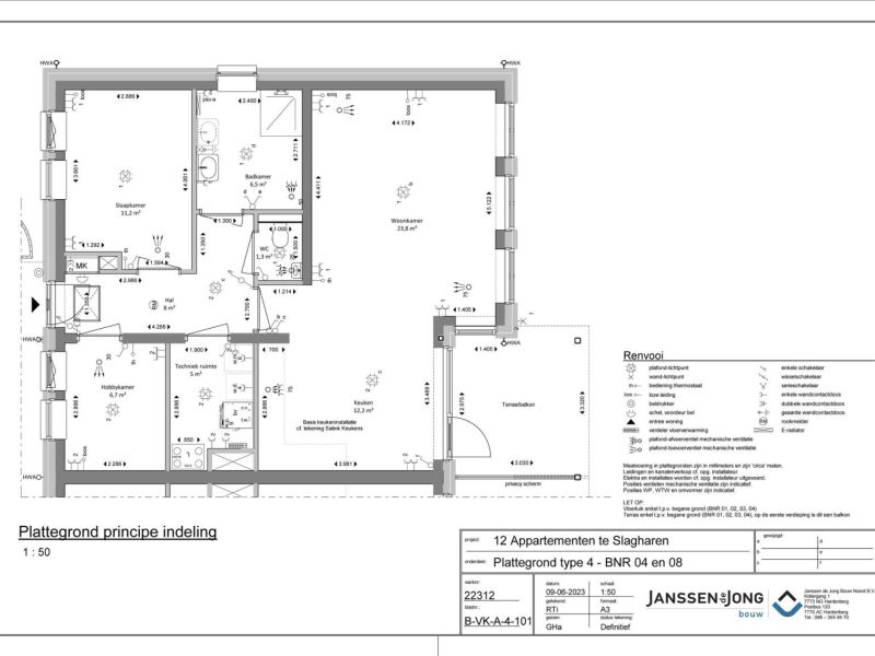 12 Appartementen De Haare (Bouwnr. 8), 7776 Slagharen - Foto 16