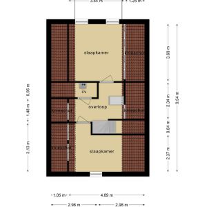 Rauwbloksweg 1, 7691 BS Bergentheim - Plattegrond 2