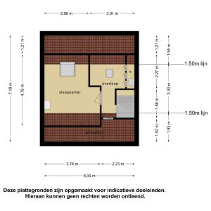 De Prunus 98, 7701 WR Dedemsvaart - Plattegrond 3