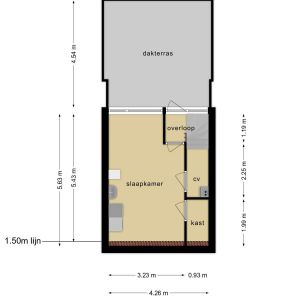 Reigerstraat 21, 7771 AM Hardenberg - Plattegrond 2