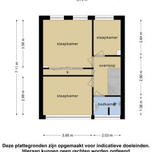 Beethovenstraat 43, 7701 TL Dedemsvaart - Plattegrond 2