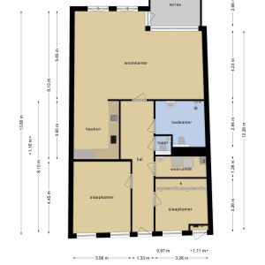 Gedempte Haven 35, 7772 VD Hardenberg - Plattegrond 1