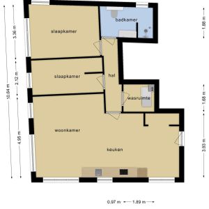 Bouwstraat 25, 7731 CP Ommen - Plattegrond 1