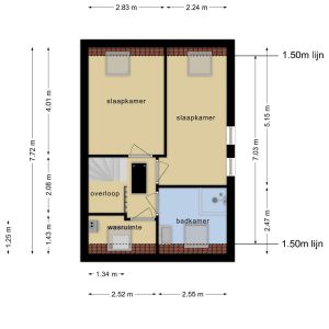 Cavaljestraat 10, 7701 XH Dedemsvaart - Plattegrond 2