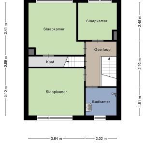 Pinksterbloemstraat 10, 7731 XB Ommen - Plattegrond 2