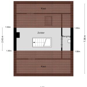 Pinksterbloemstraat 10, 7731 XB Ommen - Plattegrond 3