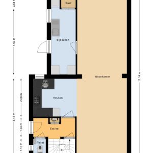 Stationsweg 35, 7691 AN Bergentheim - Plattegrond 1