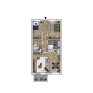 Appartementen Herenhof (Bouwnr. 1), 7776 AH Slagharen - Foto 3