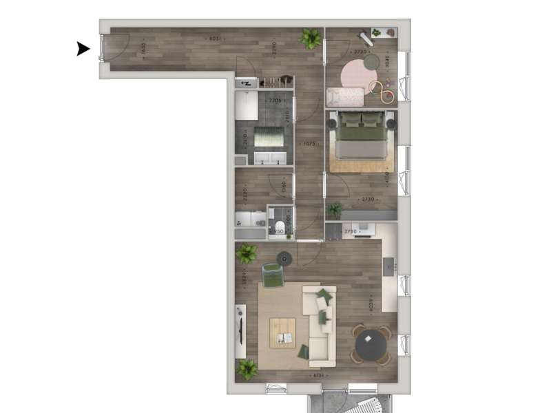 Appartementen Herenhof (Bouwnr. 15), 7776 AH Slagharen - Foto 4