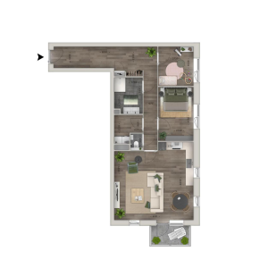 Appartementen Herenhof (Bouwnr. 15), 7776 AH Slagharen - Foto 3