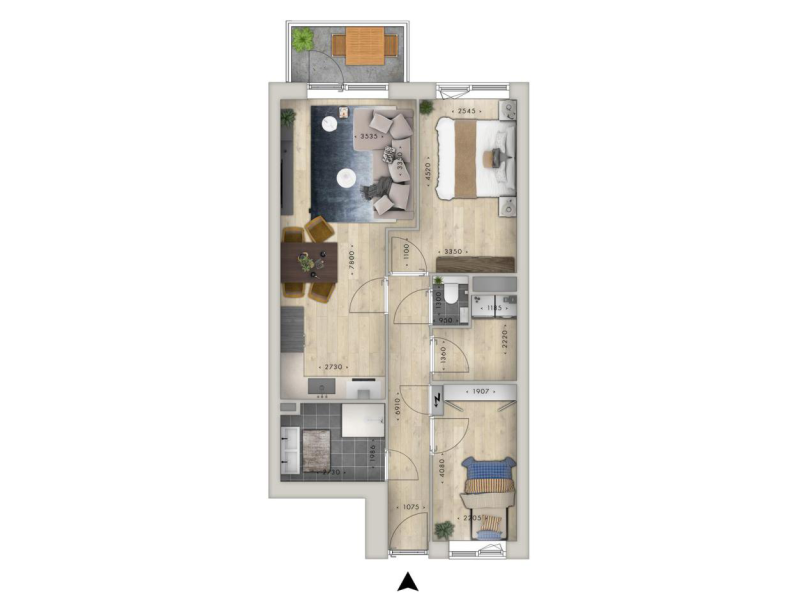 Appartementen Herenhof (Bouwnr. 20), 7776 AH Slagharen - Foto 4