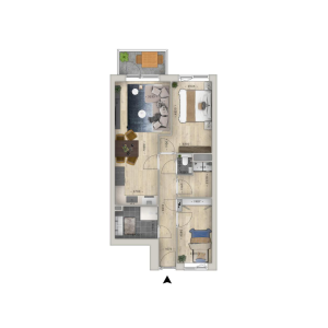 Appartementen Herenhof (Bouwnr. 20), 7776 AH Slagharen - Foto 3