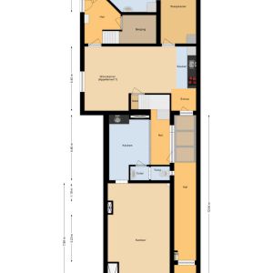 Julianastraat 40, 7701 GM Dedemsvaart - Plattegrond 4