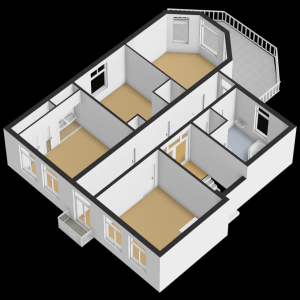 Julianastraat 40, 7701 GM Dedemsvaart - Plattegrond 8