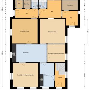 Hoofdvaart 87, 7701 JH Dedemsvaart - Plattegrond 1