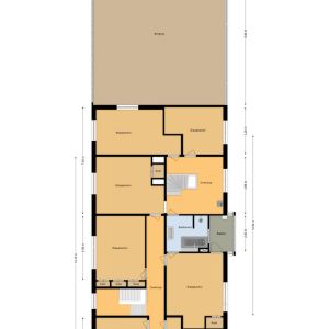 Coevorderweg 135, 7781 PA De Krim - Plattegrond 2