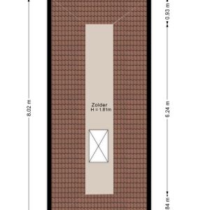 Swankhuisenwerf 8, 7701 XX Dedemsvaart - Plattegrond 4