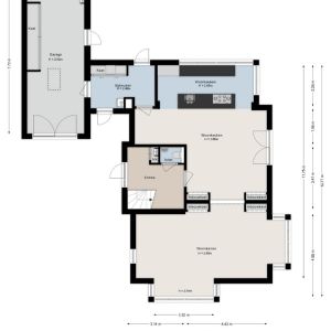 Swankhuisenwerf 8, 7701 XX Dedemsvaart - Plattegrond 1