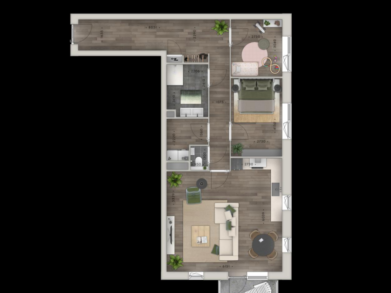 Appartementen Herenhof (Bouwnr. 6), 7776 AH Slagharen - Foto 4