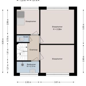 Prinses Margrietlaan 42, 7776 XM Slagharen - Plattegrond 2
