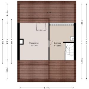 De Aak 49, 7701 LE Dedemsvaart - Plattegrond 3