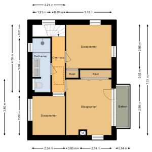 Prinses Beatrixlaan 16, 7776 AP Slagharen - Plattegrond 2