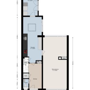 Vinkenstraat 16, 7771 AG Hardenberg - Plattegrond 1