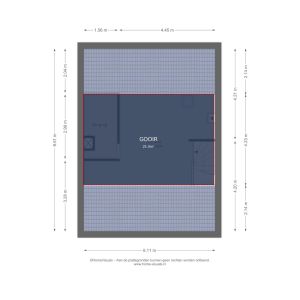De Aak 47, 7701 LE Dedemsvaart - Plattegrond 4